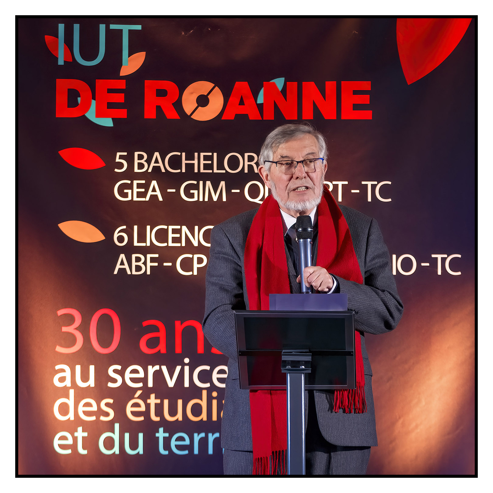 Jean Auroux - Cérémonie officielle - 30 ans de l'IUT de Roanne